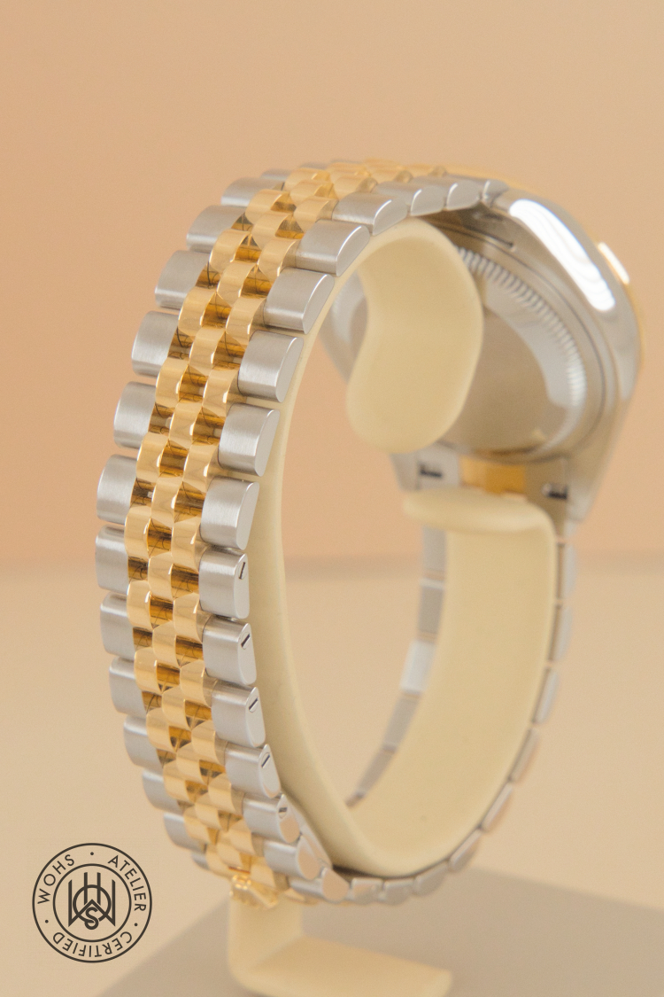Pre-owned Rolex Lady-Datejust 279383RBR, champagne dial, steel and yellow gold, 28mm, 2018 – photo 4 of 5