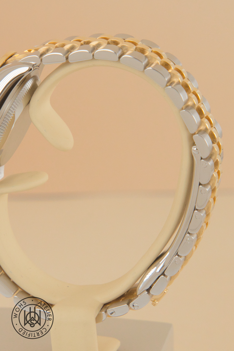 Pre-owned Rolex Lady-Datejust 279383RBR, champagne dial, steel and yellow gold, 28mm, 2018 – photo 3 of 5