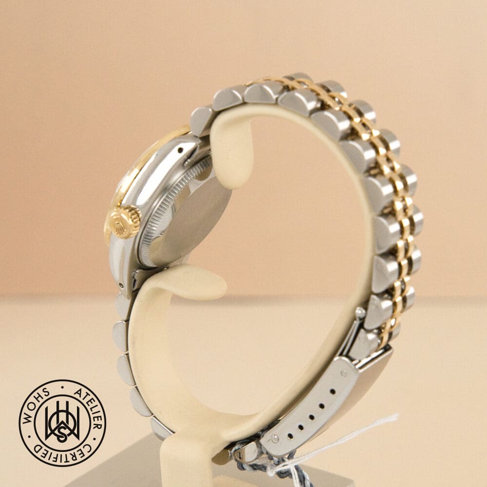 Pre-Owned Rolex Lady Datejust Custom diamond bezel anniversary Dial Reference:69173 Pre-Owned Rolex Lady Datejust Custom diamond bezel anniversary Dial Reference:69173