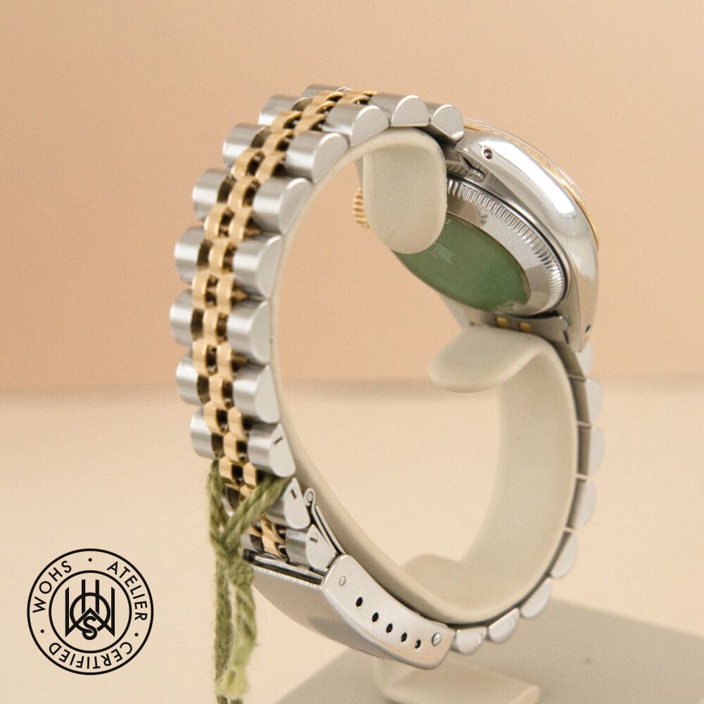 Pre-Owned Rolex Lady Datejust Custom turquoise diamond Dial Reference:69173 Pre-Owned Rolex Lady Datejust Custom turquoise diamond Dial Reference:69173