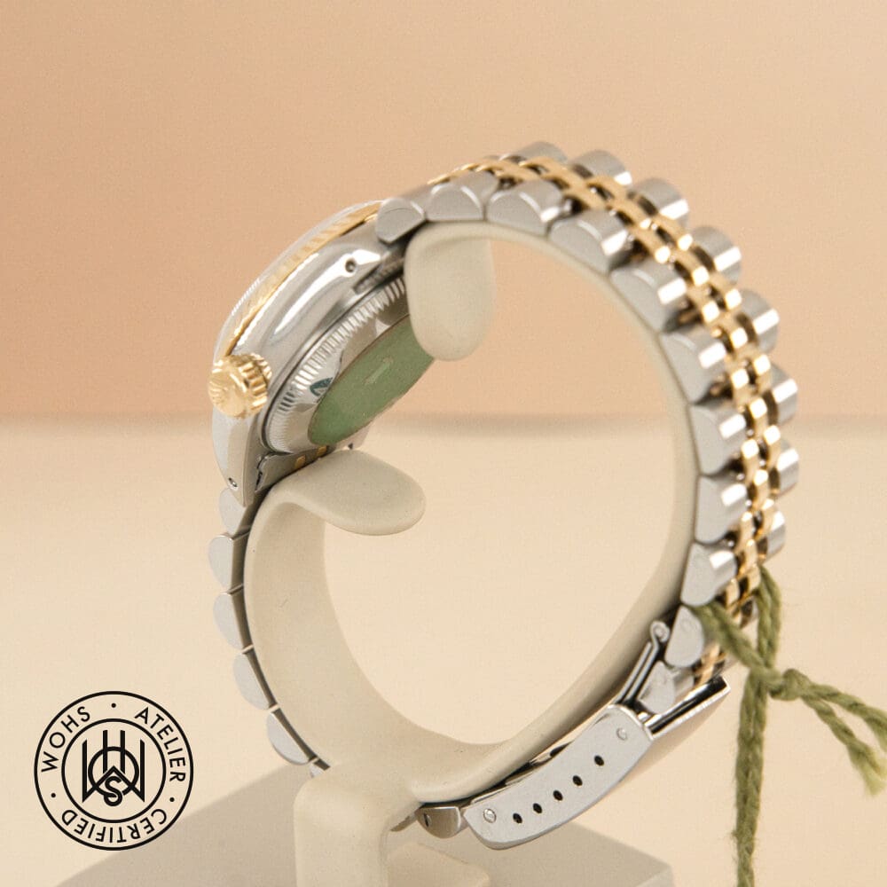 Pre-Owned Rolex Lady Datejust Custom turquoise diamond Dial Reference:69173 Pre-Owned Rolex Lady Datejust Custom turquoise diamond Dial Reference:69173