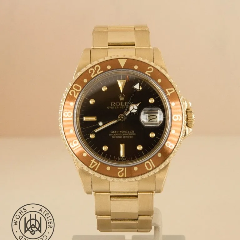 Rolex GMT-Master in 18ct yellow gold