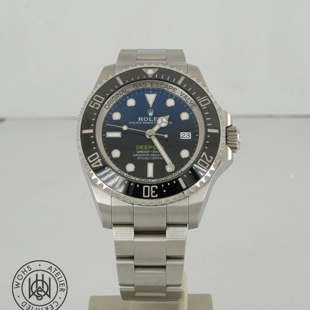 Pre-owned Rolex Deepsea 136660, blue dial, steel, 44mm, 2026