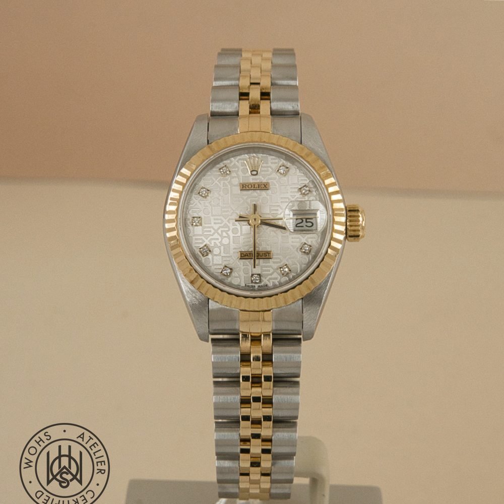 Used Ladies Rolex Watch reference 69173 W2174 2 - Watches Of Henley St Pre-owned Rolex Lady-Datejust 69173, silver dial, steel and yellow gold, 26mm, 1994
