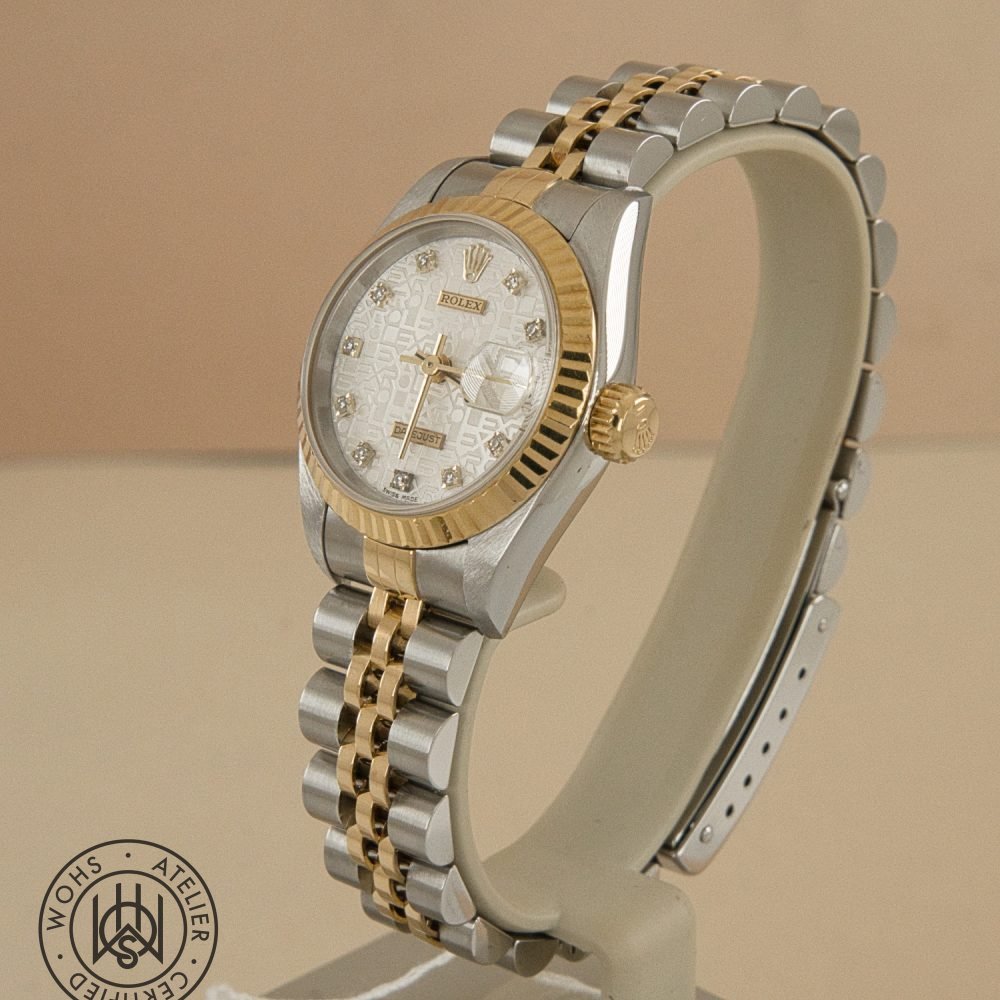 Pre-owned Rolex Lady-Datejust 69173, silver dial, steel and yellow gold, 26mm, 1994 – photo 4 of 8